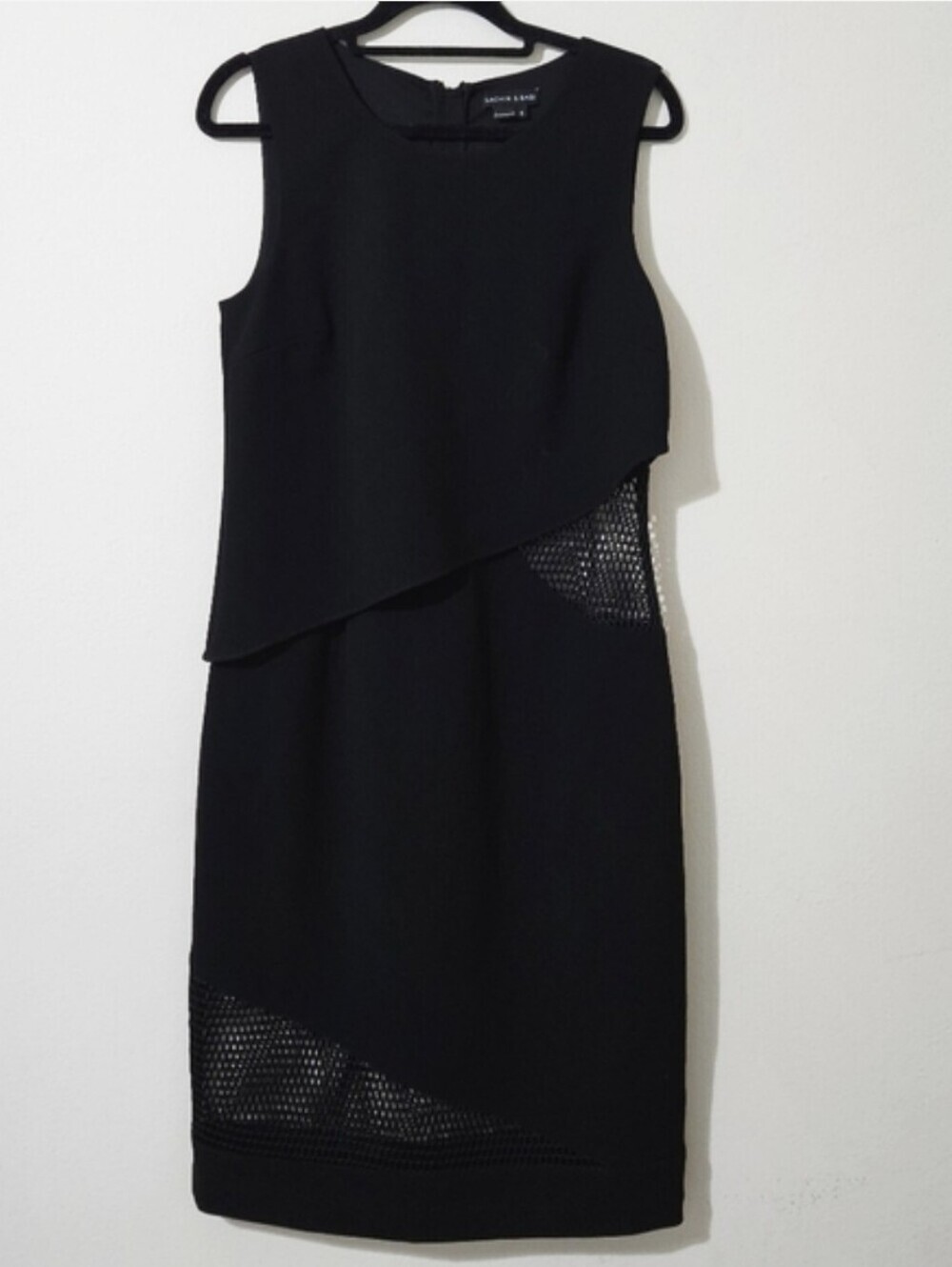 Sachin & Babi Mesh Cutouts Sheath Dress
